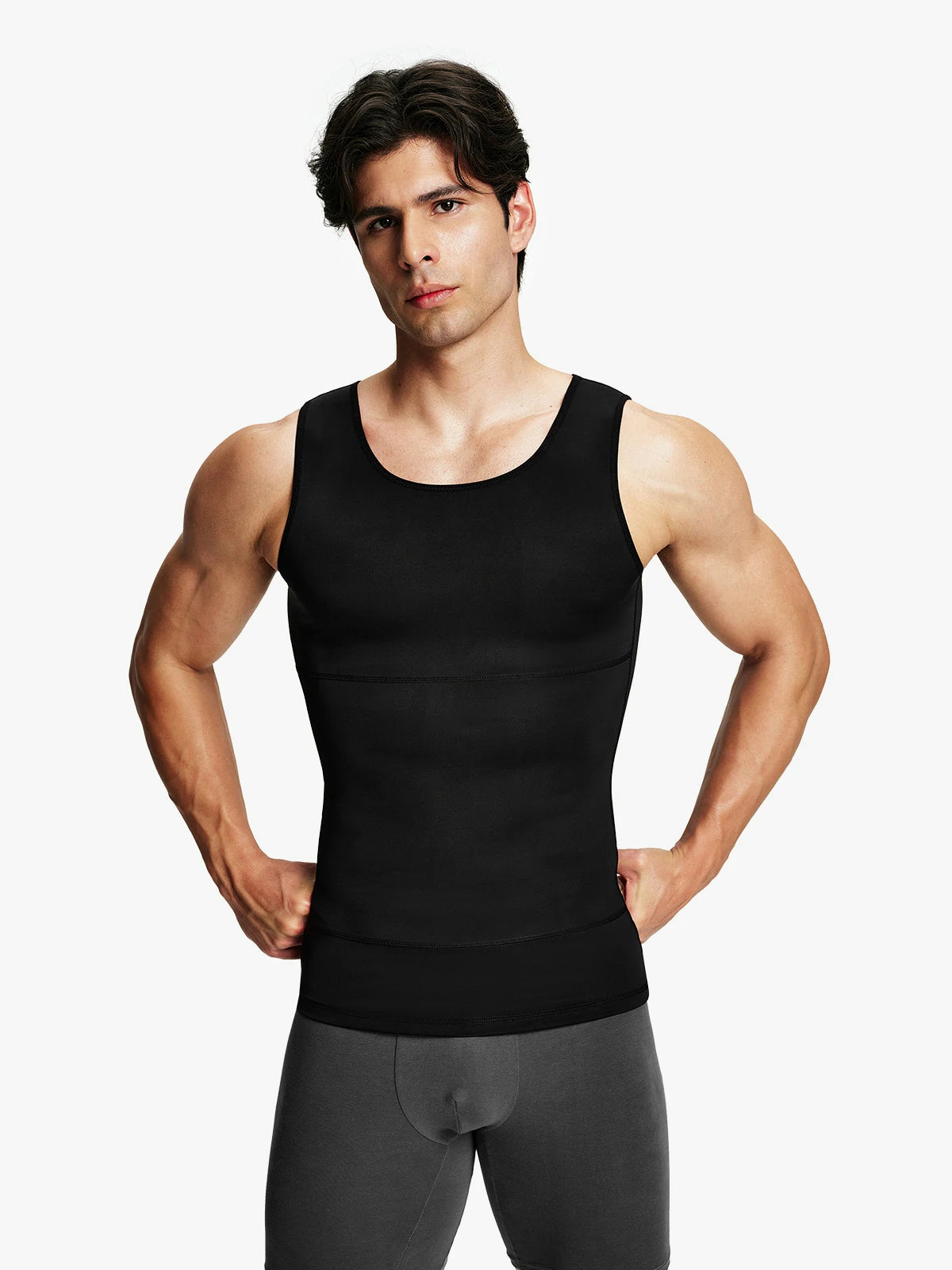 Upgraded Version Men's Tummy Control Sliming Tank Top