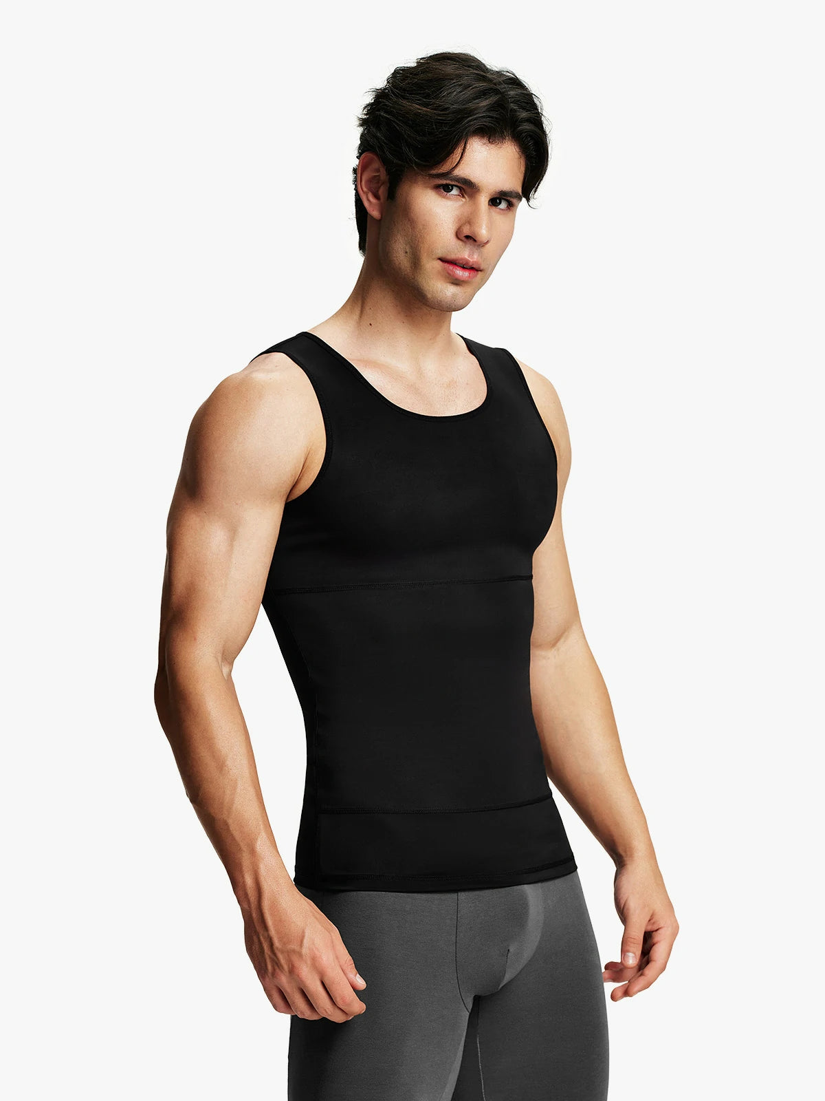 Upgraded Version Men's Tummy Control Sliming Tank Top Secondary image