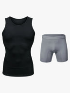 【Bundle】Compression Tank Top + Padded Shorts