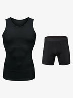 【Bundle】Compression Tank Top + Padded Shorts