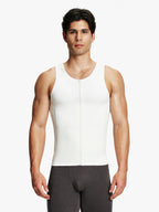 Zipper Belly Compression Workout out Waist Trainer Shapewear Tank Top