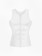 Zipper Belly Compression Workout out Waist Trainer Shapewear Tank Top
