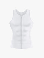 Zipper Belly Compression Workout out Waist Trainer Shapewear Tank Top
