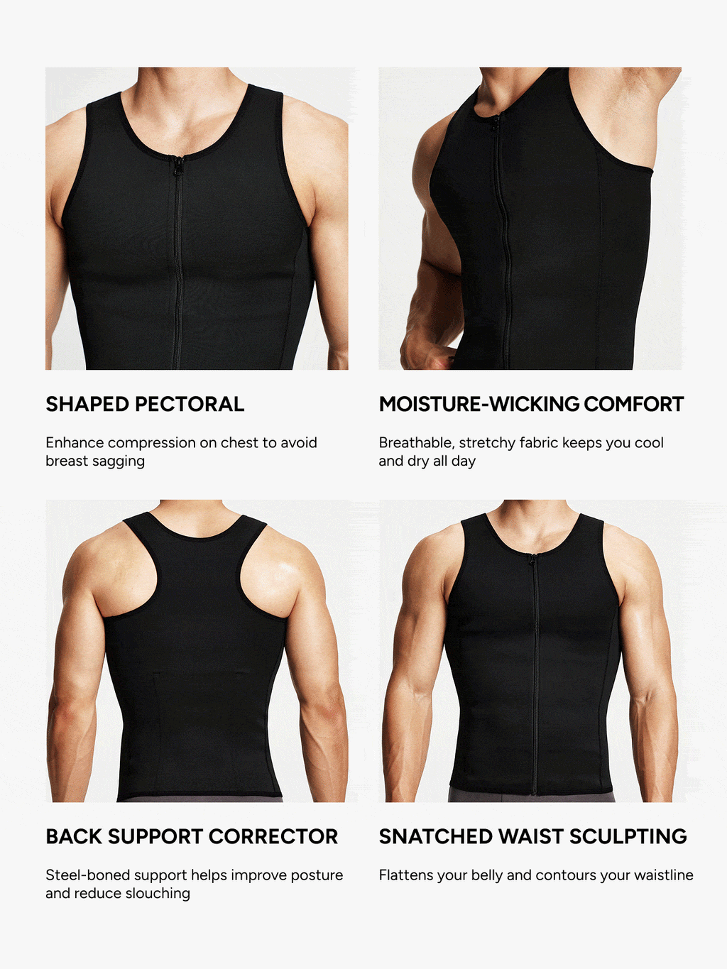 【Bundle】Compression Tank Top + Padded Shorts