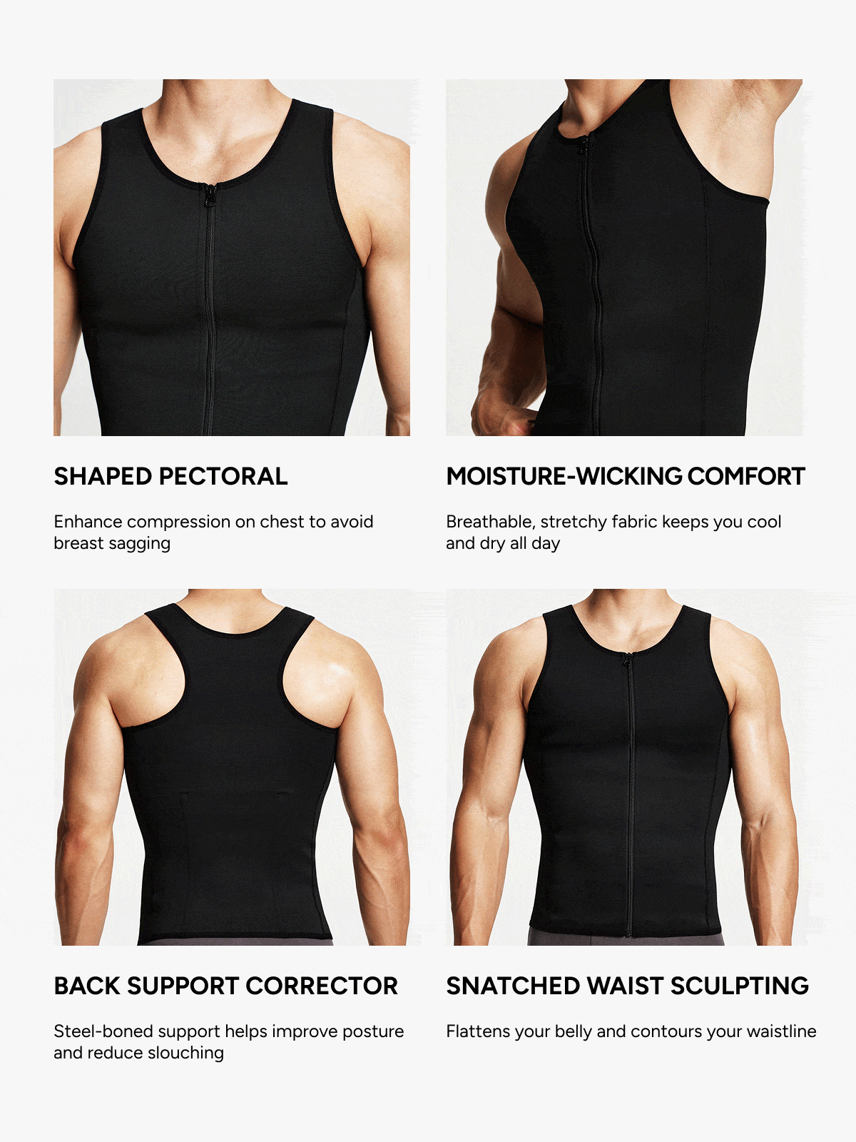 【Bundle】Compression Tank Top + Padded Shorts