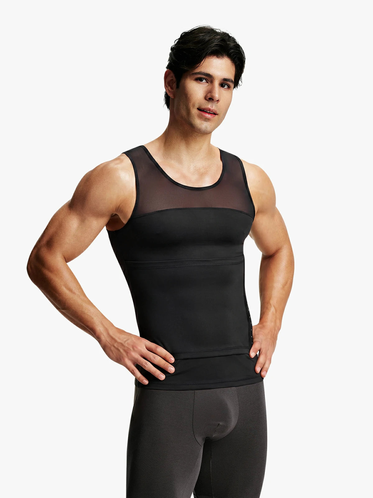 Men's Belly Compression Tank Top