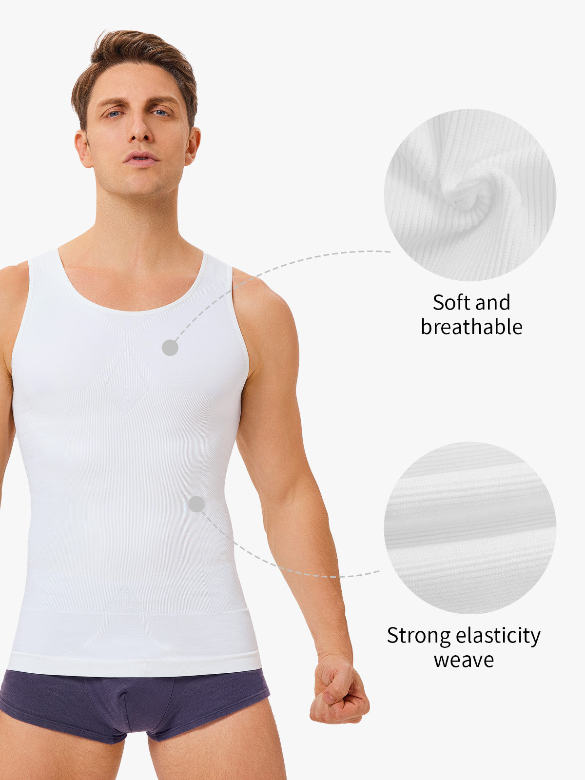 Men's Seamless Slimming Tank Top