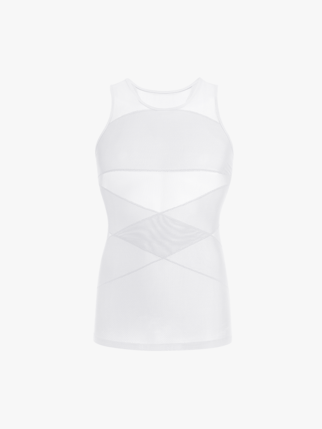 Mesh Breathable Compression Tank Top for Men