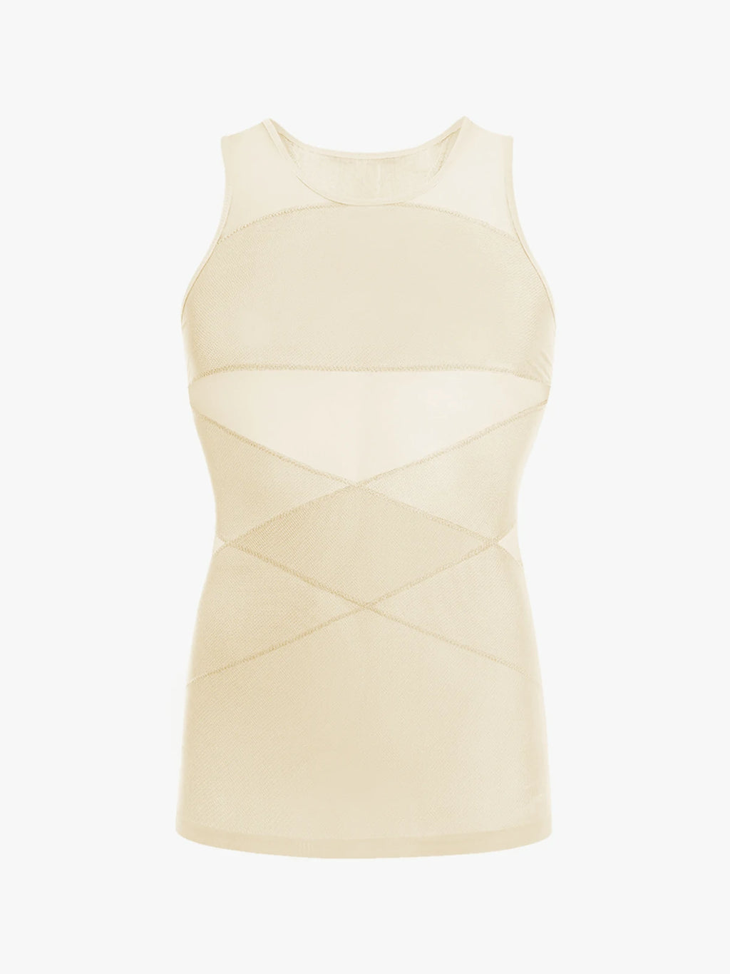Mesh Breathable Compression Tank Top for Men
