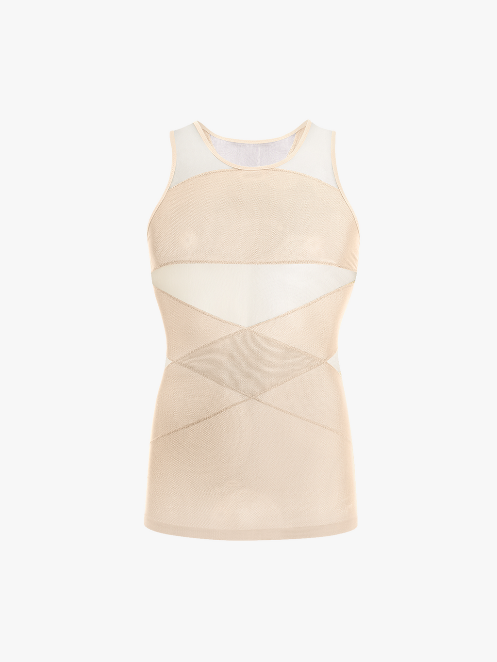 Mesh Breathable Compression Tank Top for Men