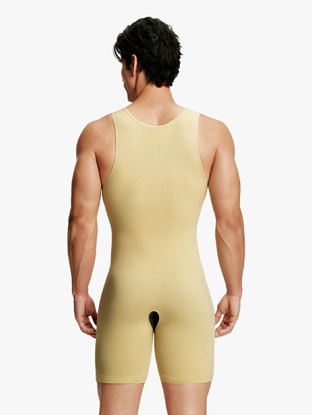 Seamless Comfort Crotch Opening  Full Body Shaper Bodysuit
