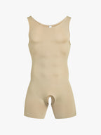 Seamless Comfort Crotch Opening  Full Body Shaper Bodysuit