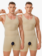 Seamless Comfort Crotch Opening  Full Body Shaper Bodysuit