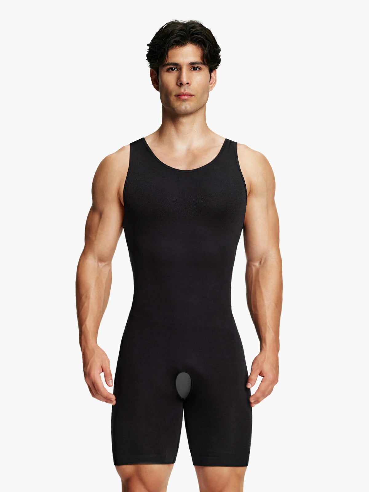 Seamless Comfort Crotch Opening  Full Body Shaper Bodysuit Main image