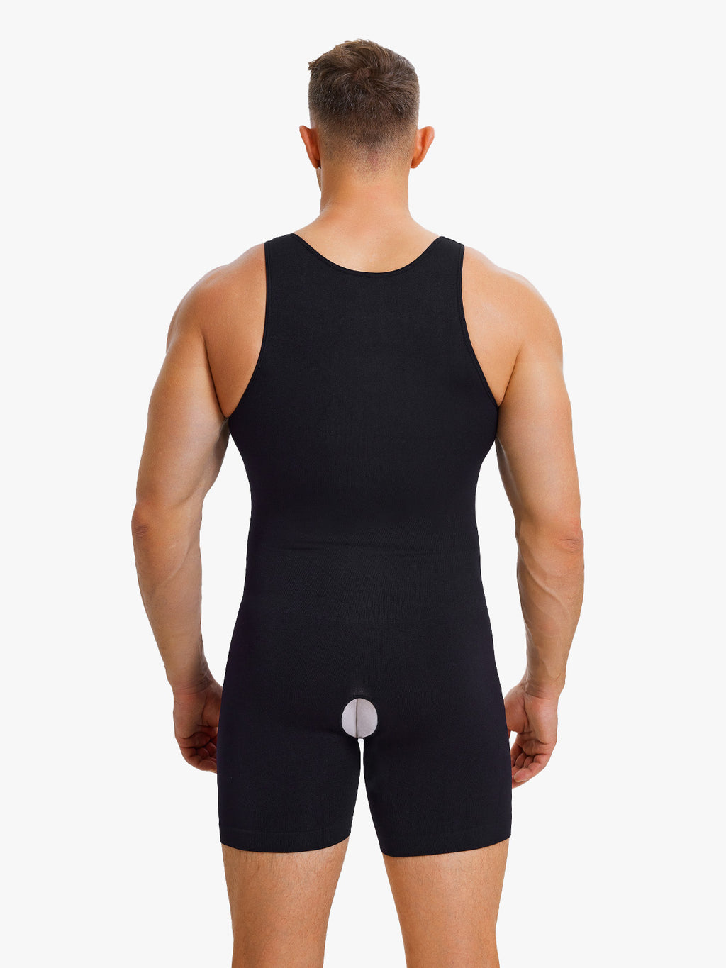 Seamless Comfort Crotch Opening  Full Body Shaper Bodysuit