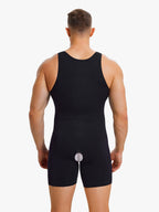 Seamless Comfort Crotch Opening  Full Body Shaper Bodysuit