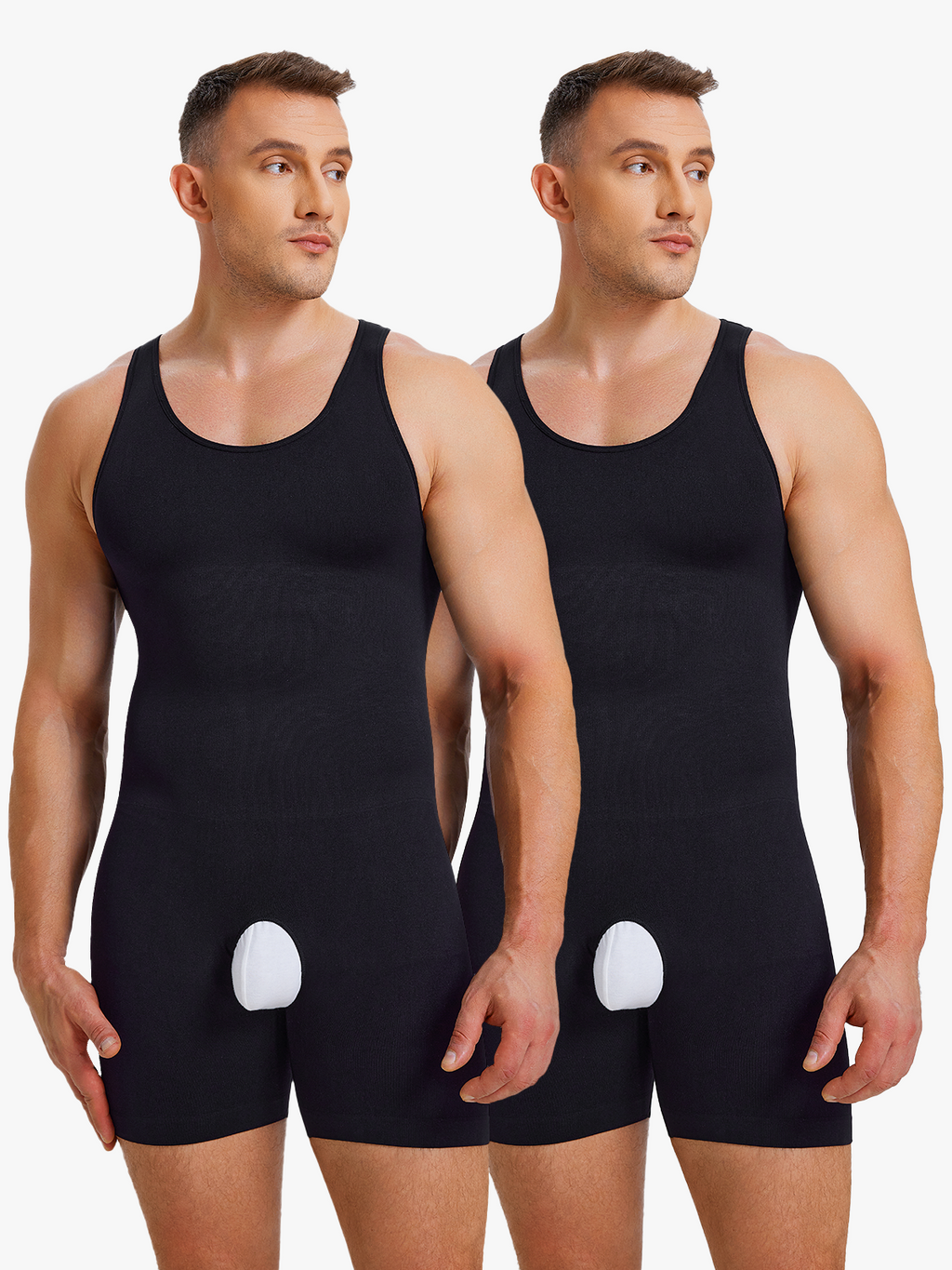 Seamless Comfort Crotch Opening  Full Body Shaper Bodysuit