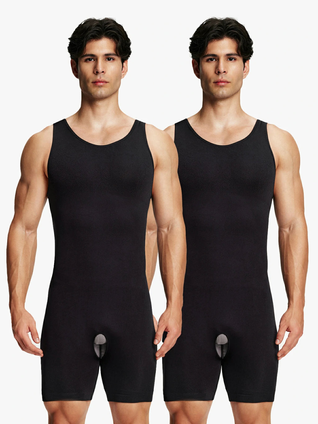 Seamless Comfort Crotch Opening  Full Body Shaper Bodysuit