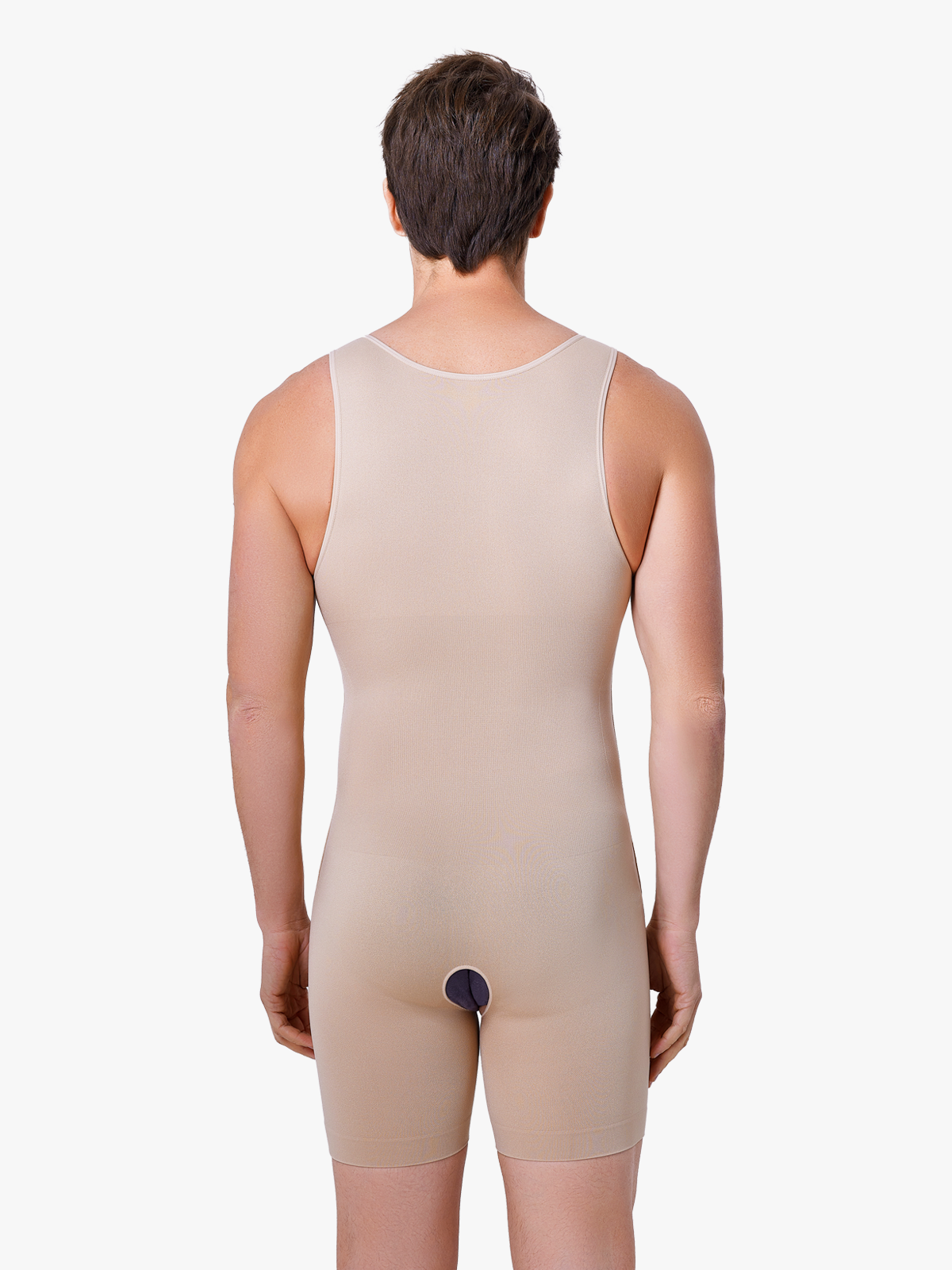 Men's Seamless Double Tummy Control Bodysuit