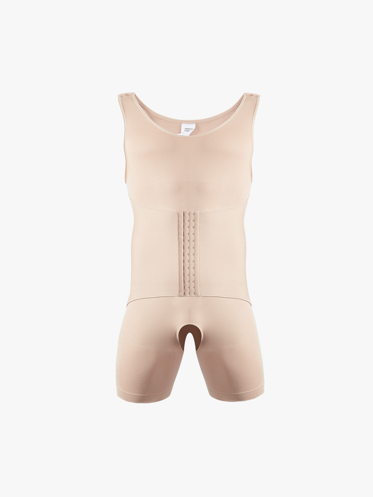 Men's Seamless Double Tummy Control Bodysuit