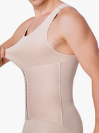 Men's Seamless Double Tummy Control Bodysuit