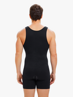 Men's Seamless Double Tummy Control Bodysuit