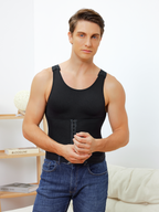 Men's Seamless Double Tummy Control Bodysuit