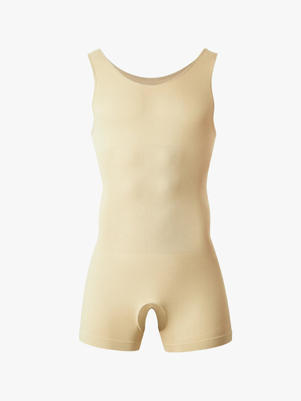 Men's Seamless Crotch Opening Bodysuit