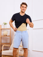 Men's Seamless Crotch Opening Bodysuit