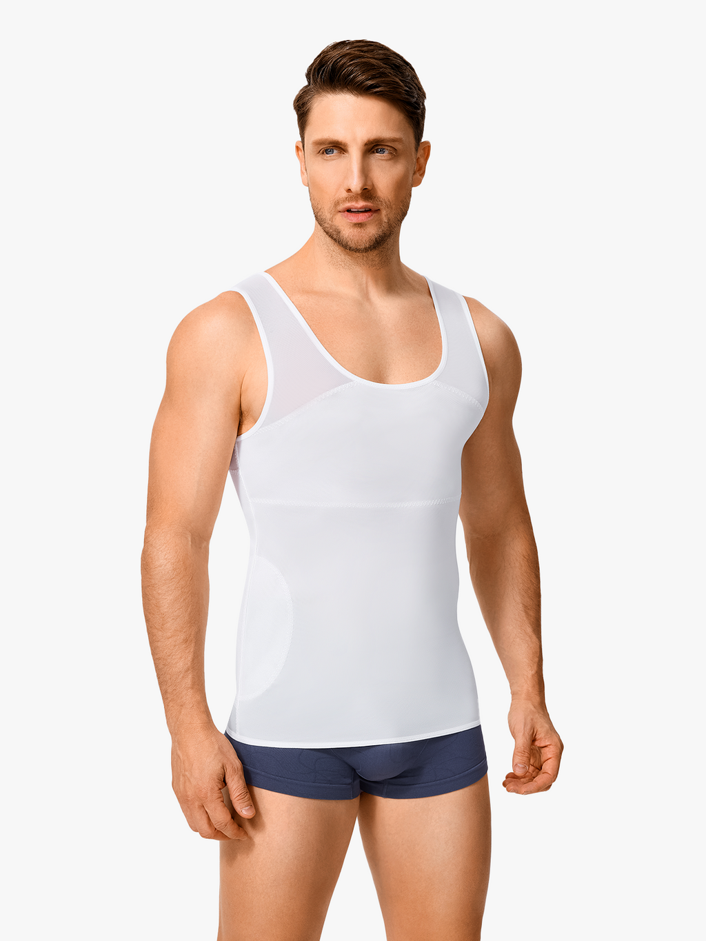 Men's Breathable Tummy Control Tank Top