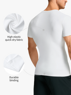 Men's Sweat-Wicking Compression Shirt