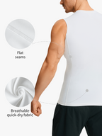 Men's Crew Neck Compression Tank Top