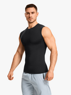 Men's Crew Neck Compression Tank Top