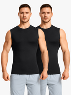 Men's Crew Neck Compression Tank Top