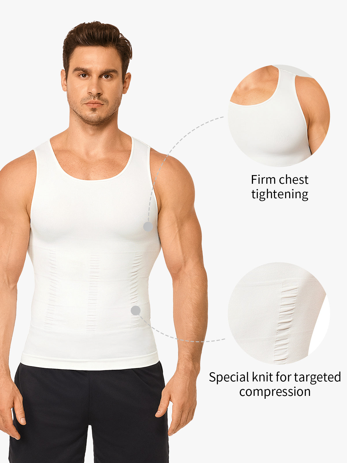 Men's Seamless Compression Tank Top