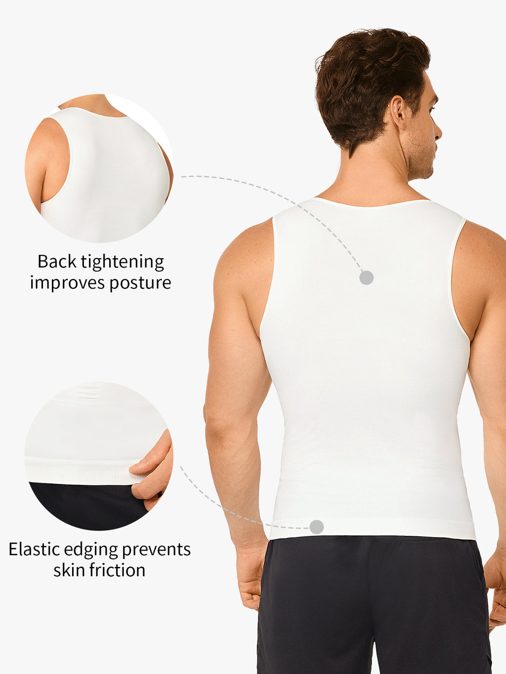 Men's Seamless Compression Tank Top