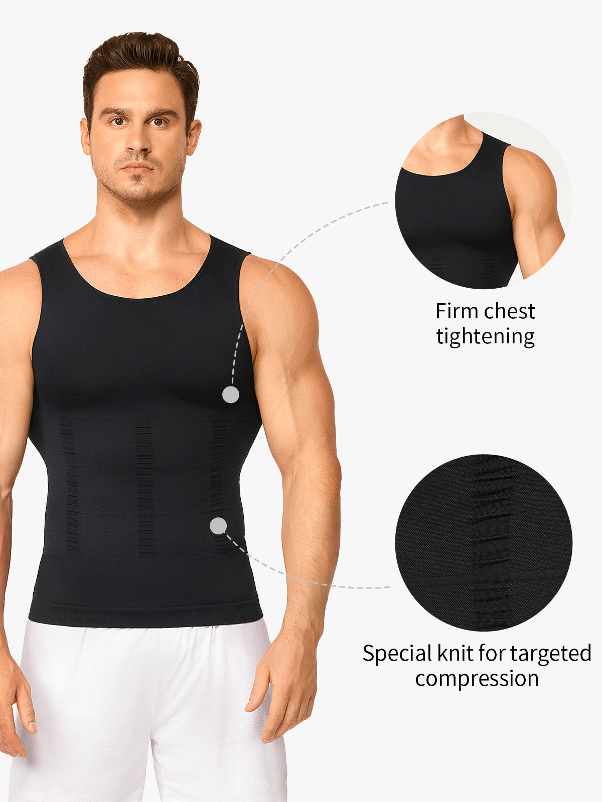 Men's Seamless Compression Tank Top