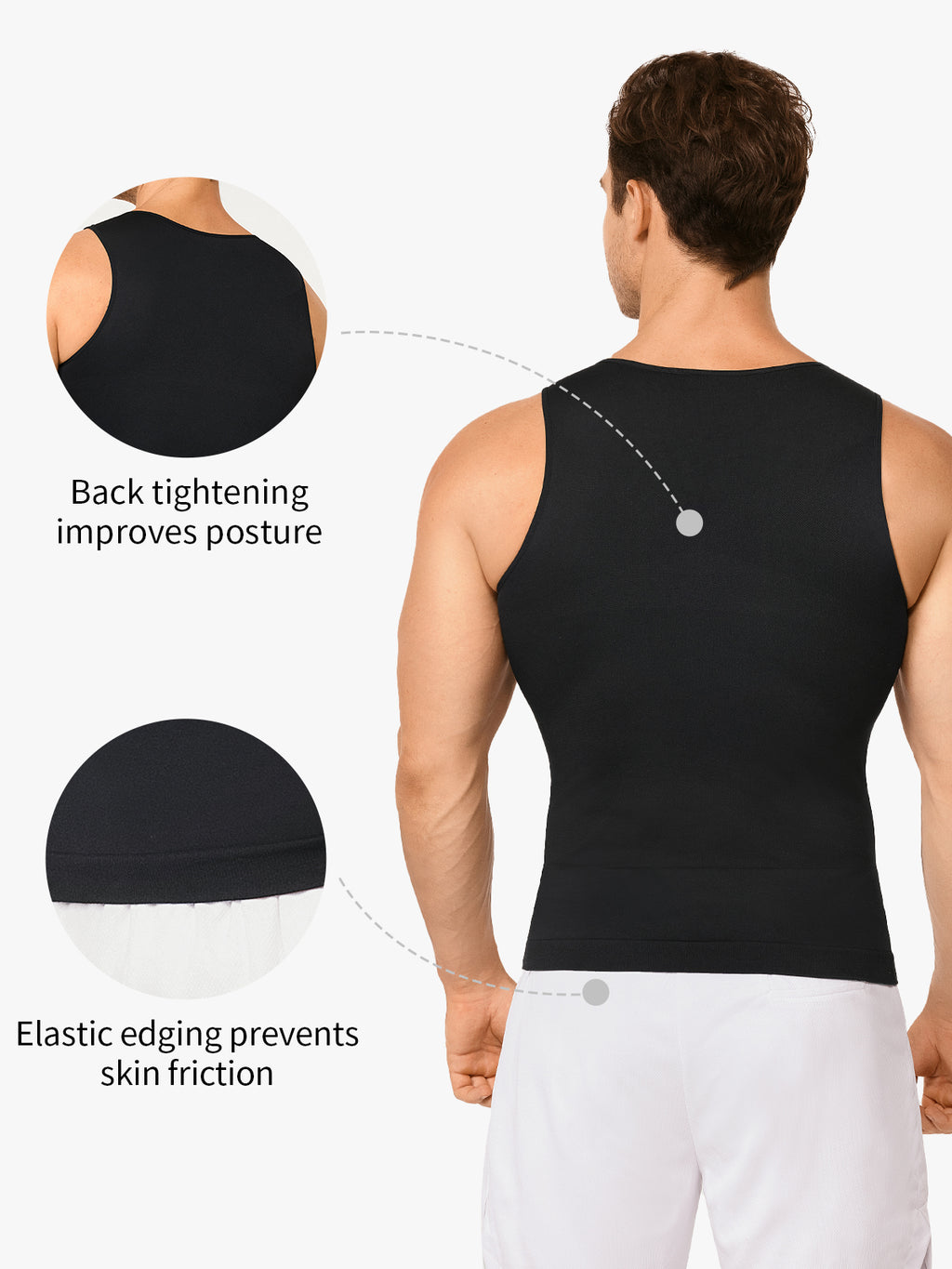 Men's Seamless Compression Tank Top