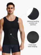 【50%OFF】Men's Seamless Breathable Tummy Control Tank Top