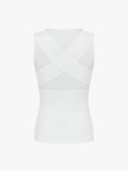 Men's Sleeveless Compression Shirt Tummy Control Mesh Tank Top Body Shaper Vest