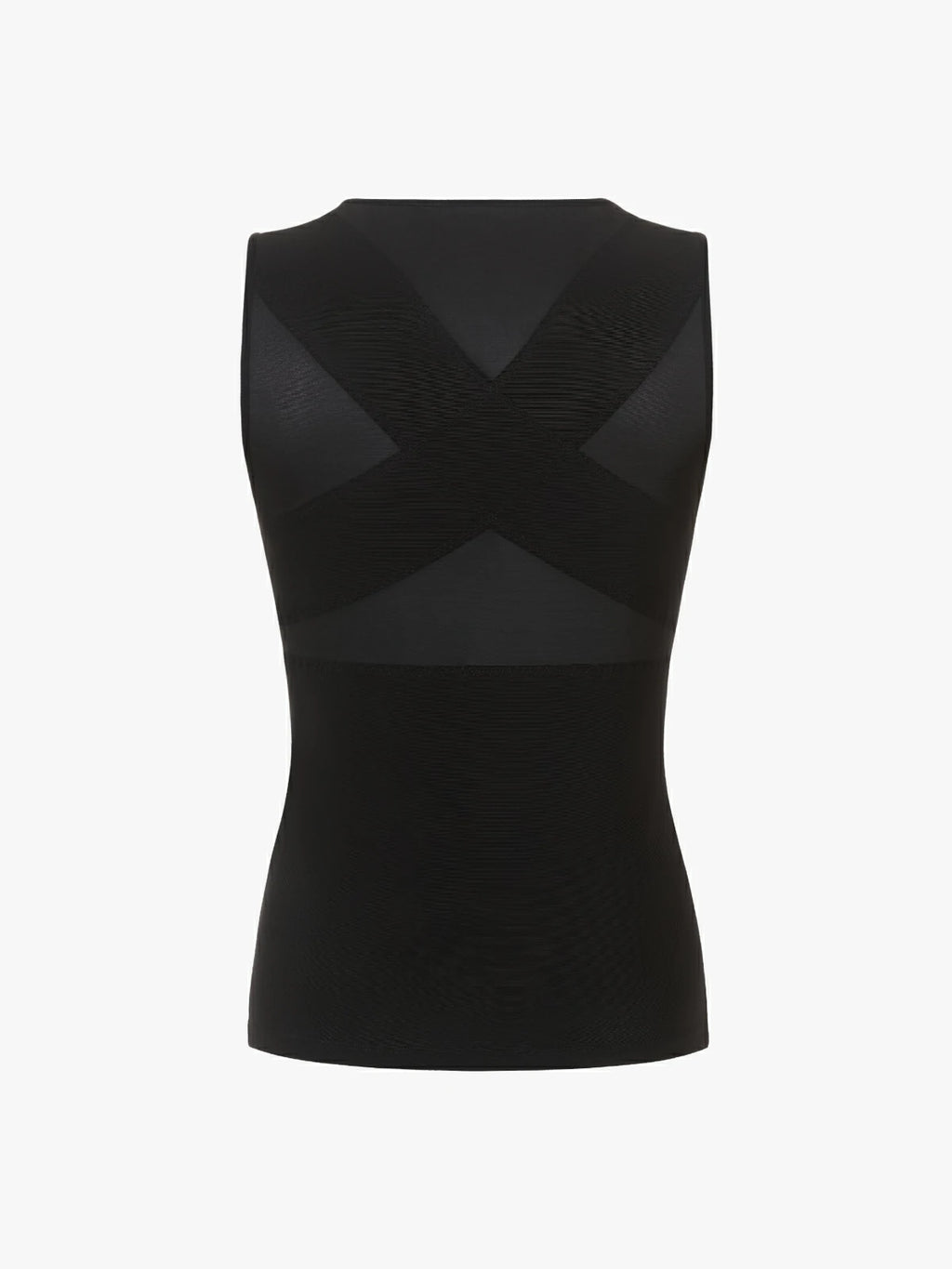 Men's Sleeveless Compression Shirt Tummy Control Mesh Tank Top Body Shaper Vest