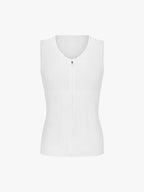 Mesh Zipper Compression Tank Top for Men