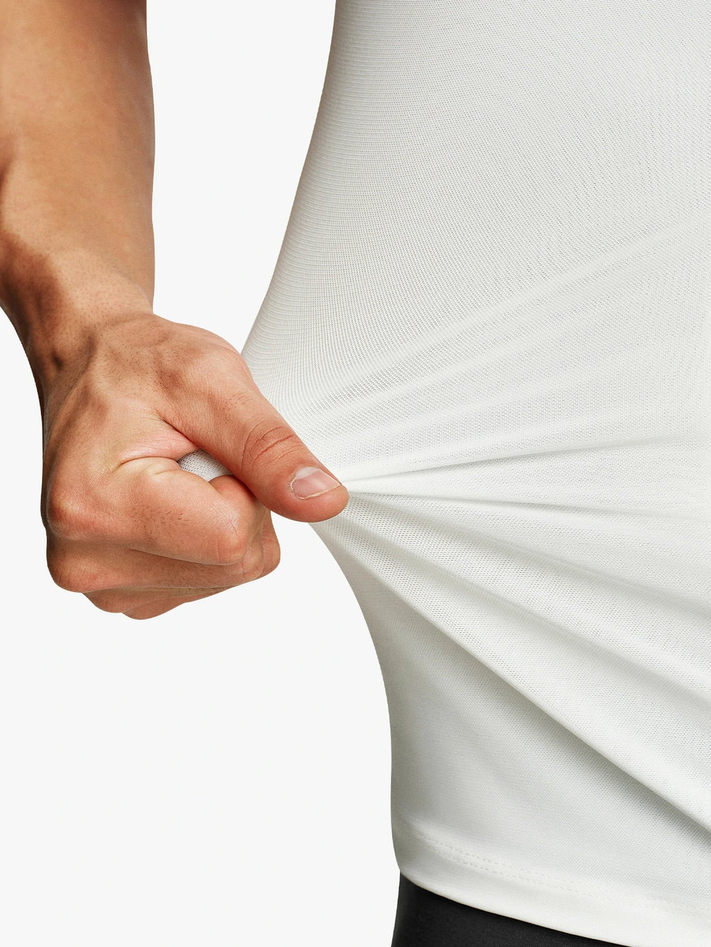 Mesh Zipper Compression Tank Top for Men