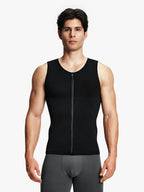 Mesh Zipper Compression Tank Top for Men
