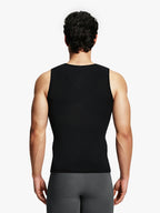 Mesh Zipper Compression Tank Top for Men