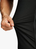 Mesh Zipper Compression Tank Top for Men