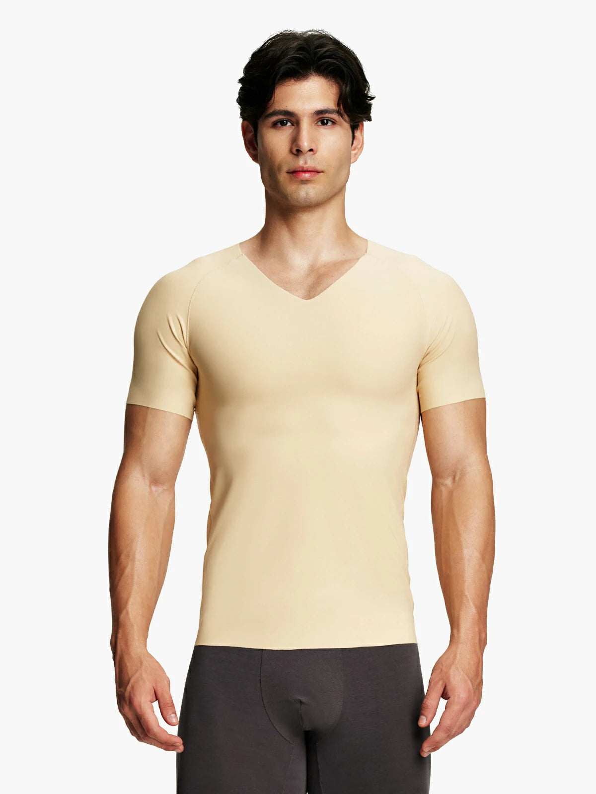 【50%OFF】Men's V-Neck Elastic Comfort Compression Tank Top