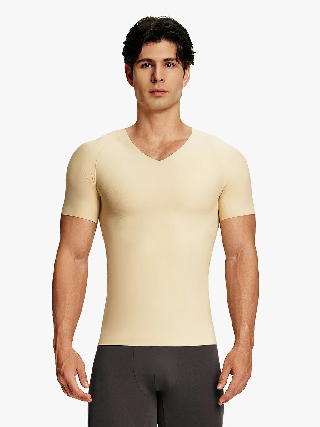 【50%OFF】Men's V-Neck Elastic Comfort Compression Tank Top