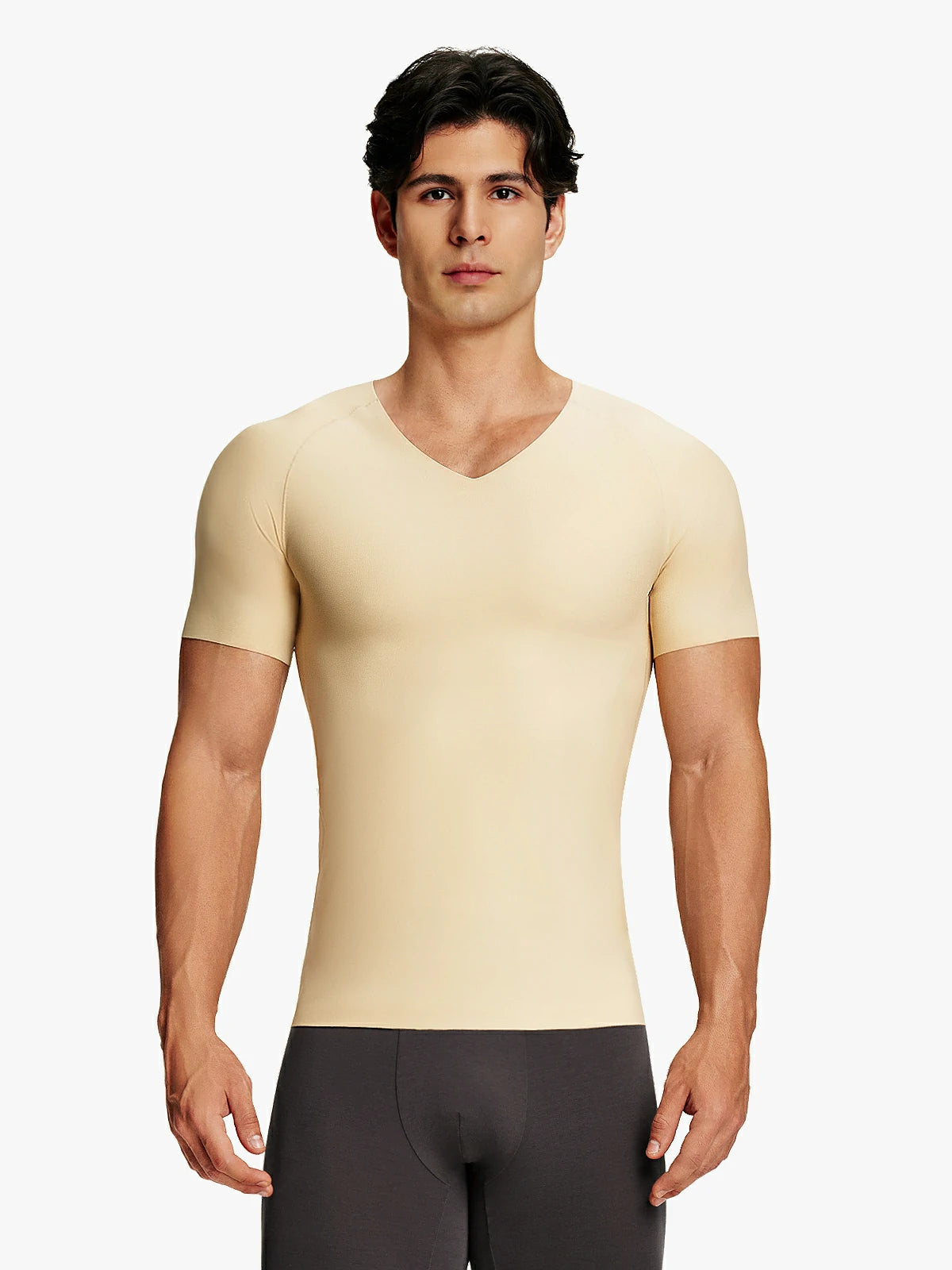 【50%OFF】Men's V-Neck Elastic Comfort Compression Tank Top