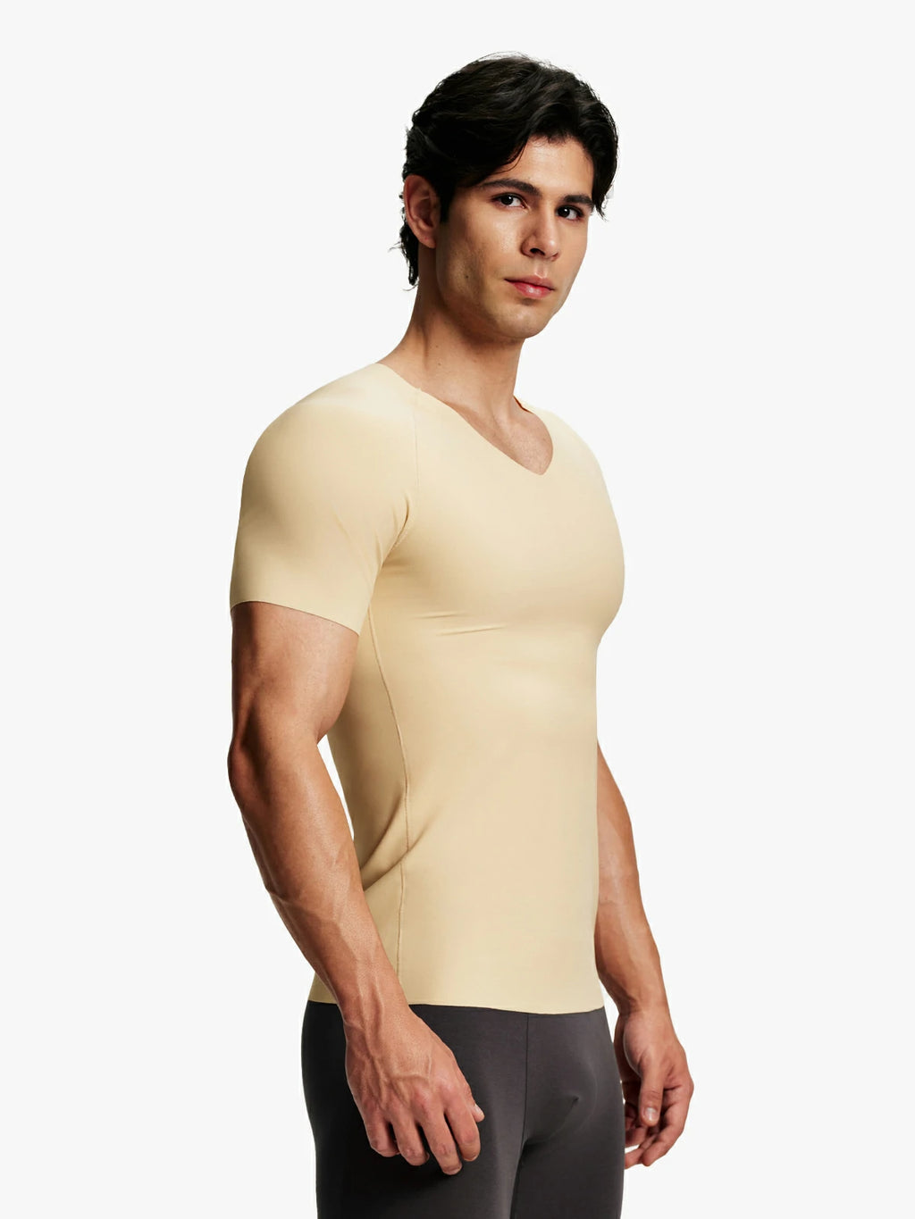 【50%OFF】Men's V-Neck Elastic Comfort Compression Tank Top